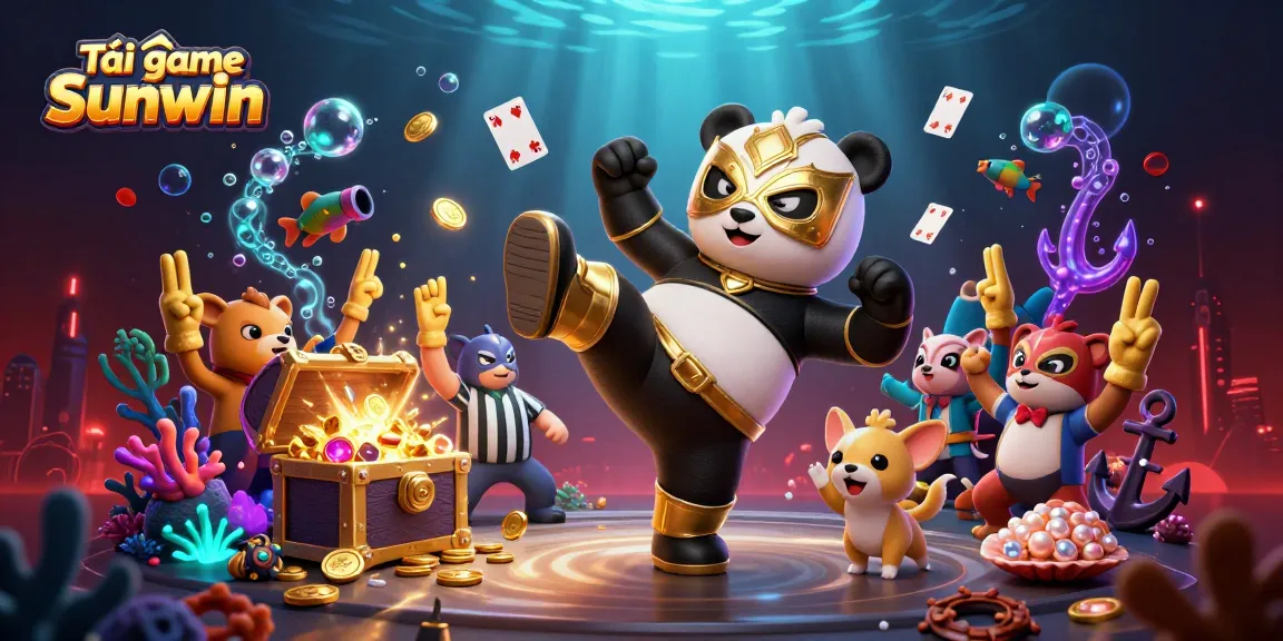 Tải game Sunwin and experience thrilling adventures in a vibrant 3D casino environment.